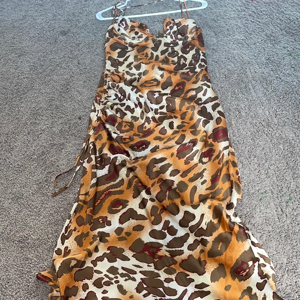 Long printed Maxi Dress